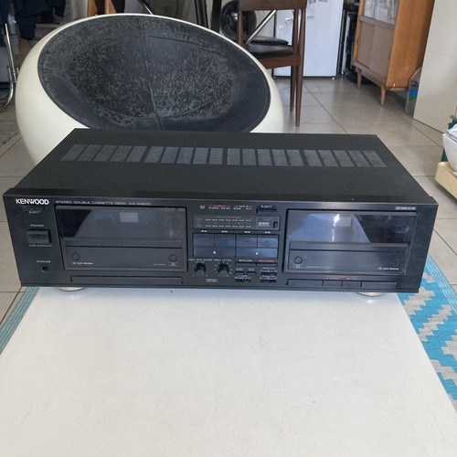 Kenwood stereo double cassette - double,
