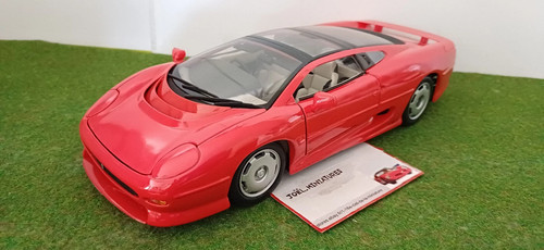 Jaguar xj220 1992 rouge - jaguar,
