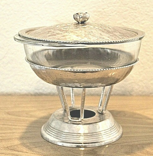 Vintage aluminum chafing - aluminum, dish