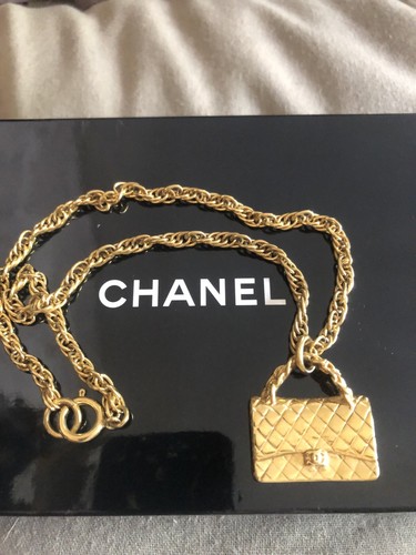 Collier chanel vintage - collier,