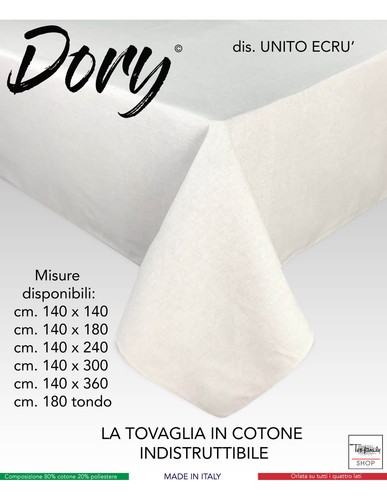 Nappe dory unita beige ecru - beige,