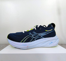 Asics Gel Nimbus 26 Shoes Mens 9 Blue Running Athletic Walking Sneakers Trainers