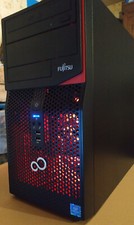 PC GAMER Fujitsu P420 i7 3,7Ghz xeon ram16Go ssd500Go hdd2To GTX1660Sup 6Go wi11