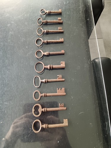 Lot petites cléfs - petites,