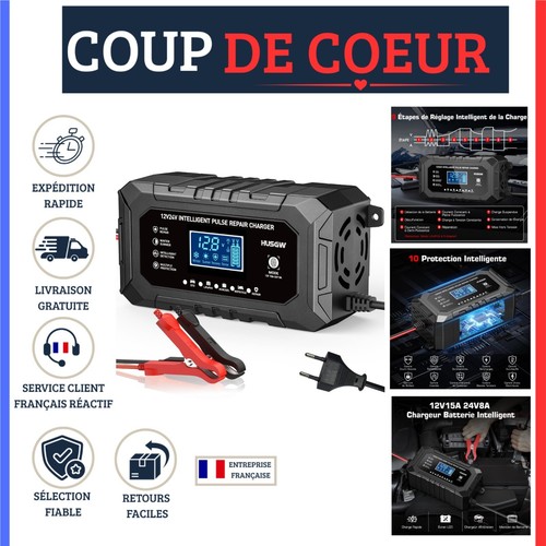 Husgw chargeur batterie - chargeur,