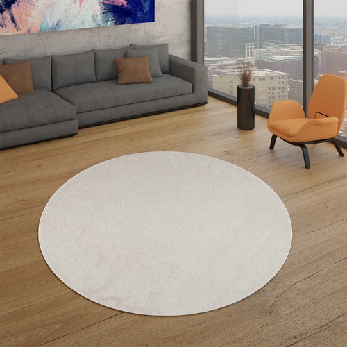 Salon tapis poils ras design - poils,