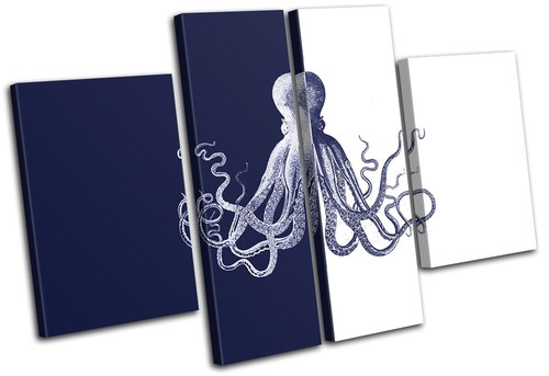 Nautical bathroom octopus - nautical,