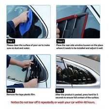 Voiture Vitre Arrière Volets