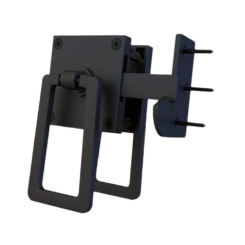 Loquet portail double - loquet, face