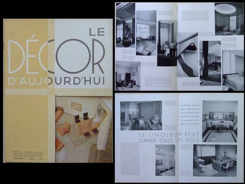 Decor aujourd hui - d'aujourd'hui, 1934