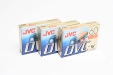 Set of 3 JVC Mini DV 60 minute