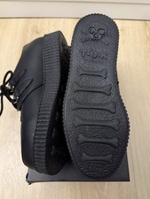 Black TUKskin Viva Low Creeper