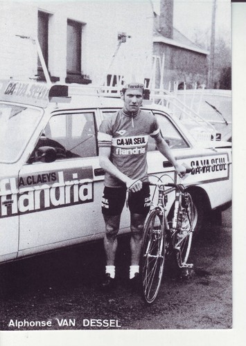 Cyclisme carte alphonse van - carte,