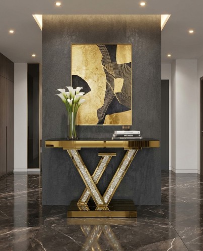 Console miroir moderne - moderne, design