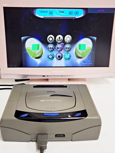 Sega saturn console - sega,