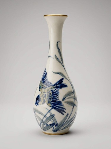 Vase soliflore porcelaine - soliflore,