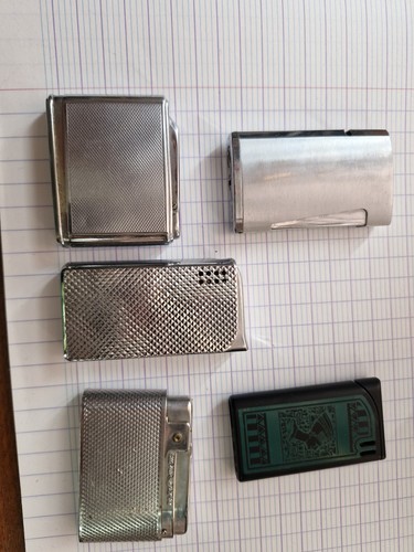 Lot briquets vintage - de, 5