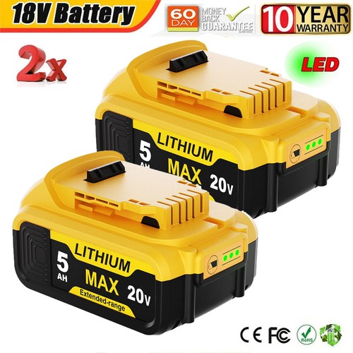 2pcs 18v batterie - 18v, ah