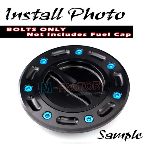 Cap bolts gas fuel - cap,