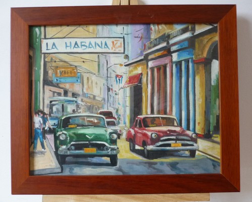 Tableau peinture urbaine