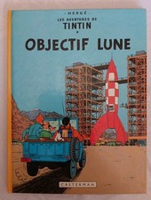 objectif lune TINTIN BD 1977
