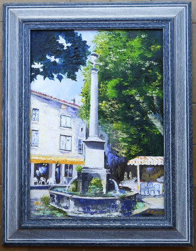 Tableau signé futier - tableau,