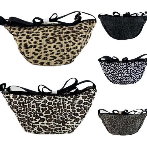 Leopard motif tissu sac banane - motif,