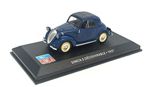 SIMCA 5  DECOUVRABLE  1937  -  IXO / ALTAYA   -  1/43