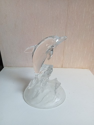 Statuette dauphin cristal - statuette, en