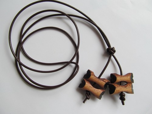 Wood badges beads 1 - lt, _1