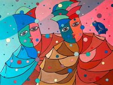 Acrylique sur toile , 2023 