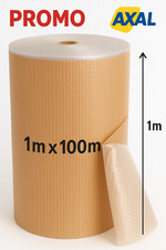 ROULEAU PAPIER BULLES KRAFT 