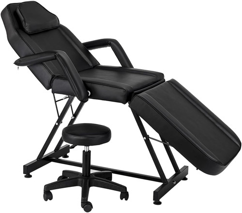 Tattoo chair with stool - tattoo,