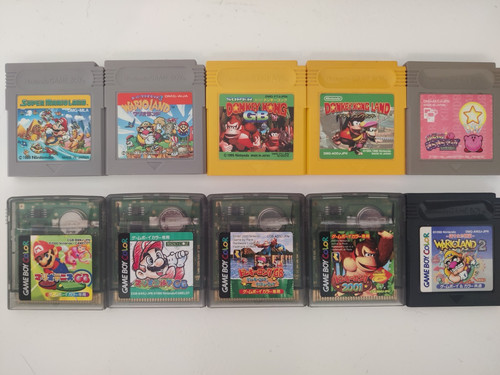 Nintendo game boy gbc games - game,