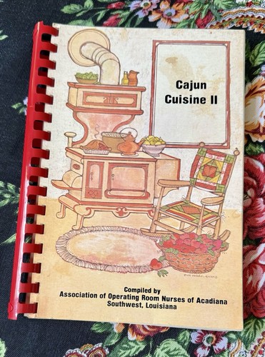 Vintage 1982 cajun cuisine - cajun,