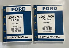 Ford Tractor Manuals 2000-7000 Series Volumes 1 and 2