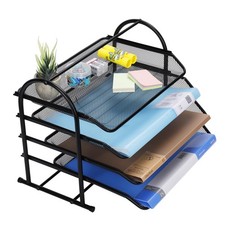 en métal 4 compartiments