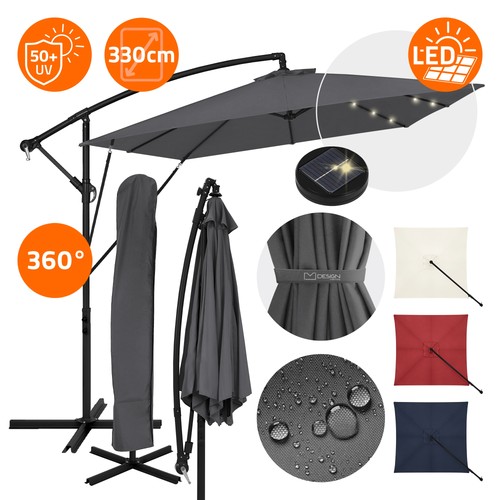 Parasol déporté ø330cm - parasol,