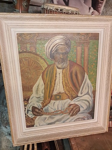 Tableau peinture huile - à, l'huile