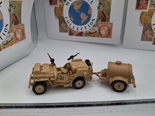 PMPB9-0443 VOITURE JEEP WILLYS SOLIDO + GROUPE ELECTROGENE 1/43