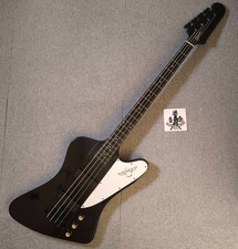 Gibson Thunderbird IV Ebony Black 1999 Electric Bass Guitar W/Hard Case Used