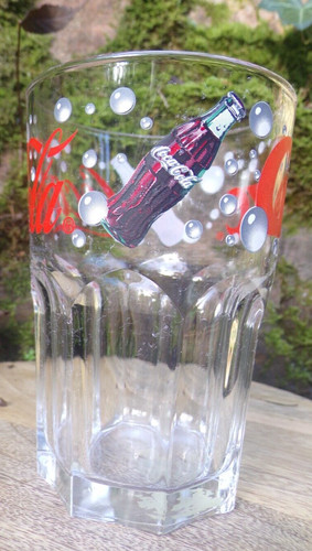 Coca cola verre publicitaire - cola,
