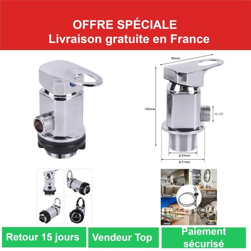 Robinet douche mitigeur - de,