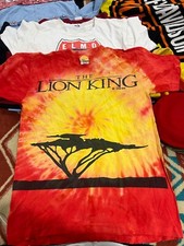 Vintage Disney Lion King Tie Dye Ombre Single Stitch T Shirt