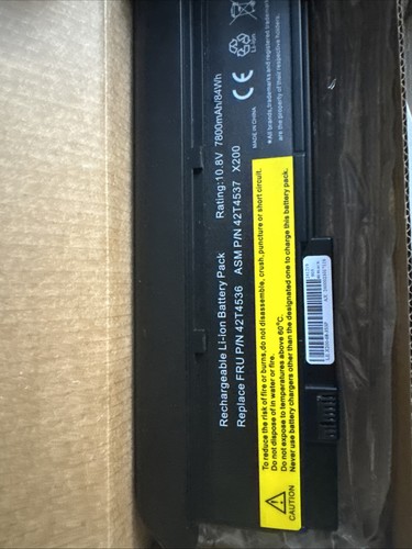 Batterie lenovo x200 - lenovo,