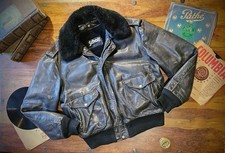 Cuir Schott A-2 Vintage 80's