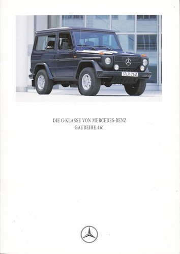 Catalogue brochure mercedes - catalogue, g