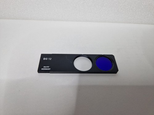 Microscope leitz bleu - 12,