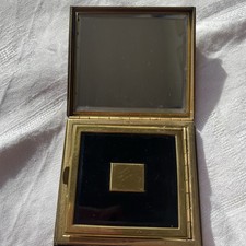 Poudrier Ancien Art Déco 