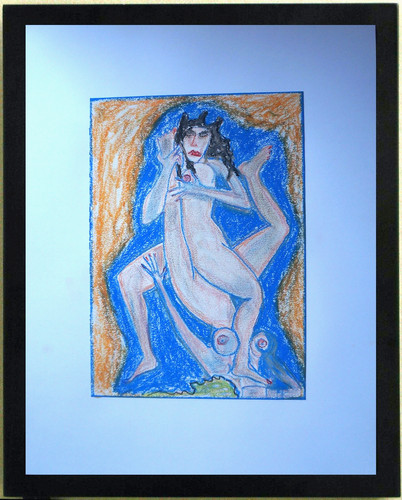 Dessin pastel composition - dessin,